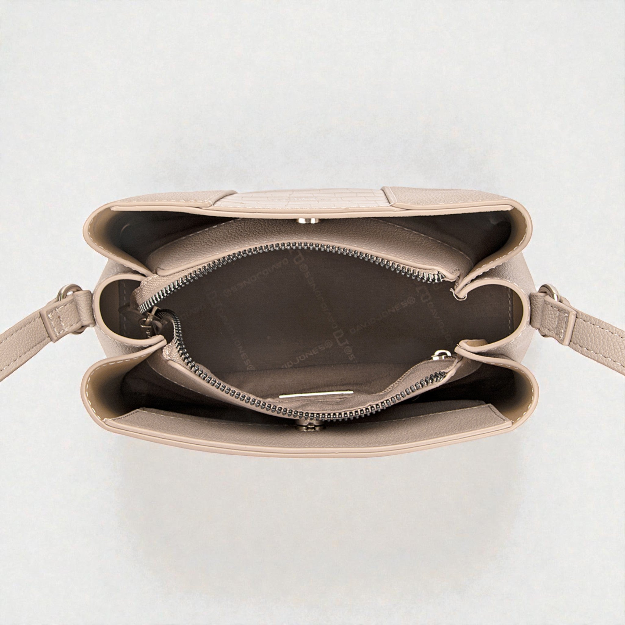 Textured Vegan Leather Crossbody Shoulder Bag