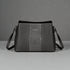 Textured Vegan Leather Crossbody Shoulder Bag