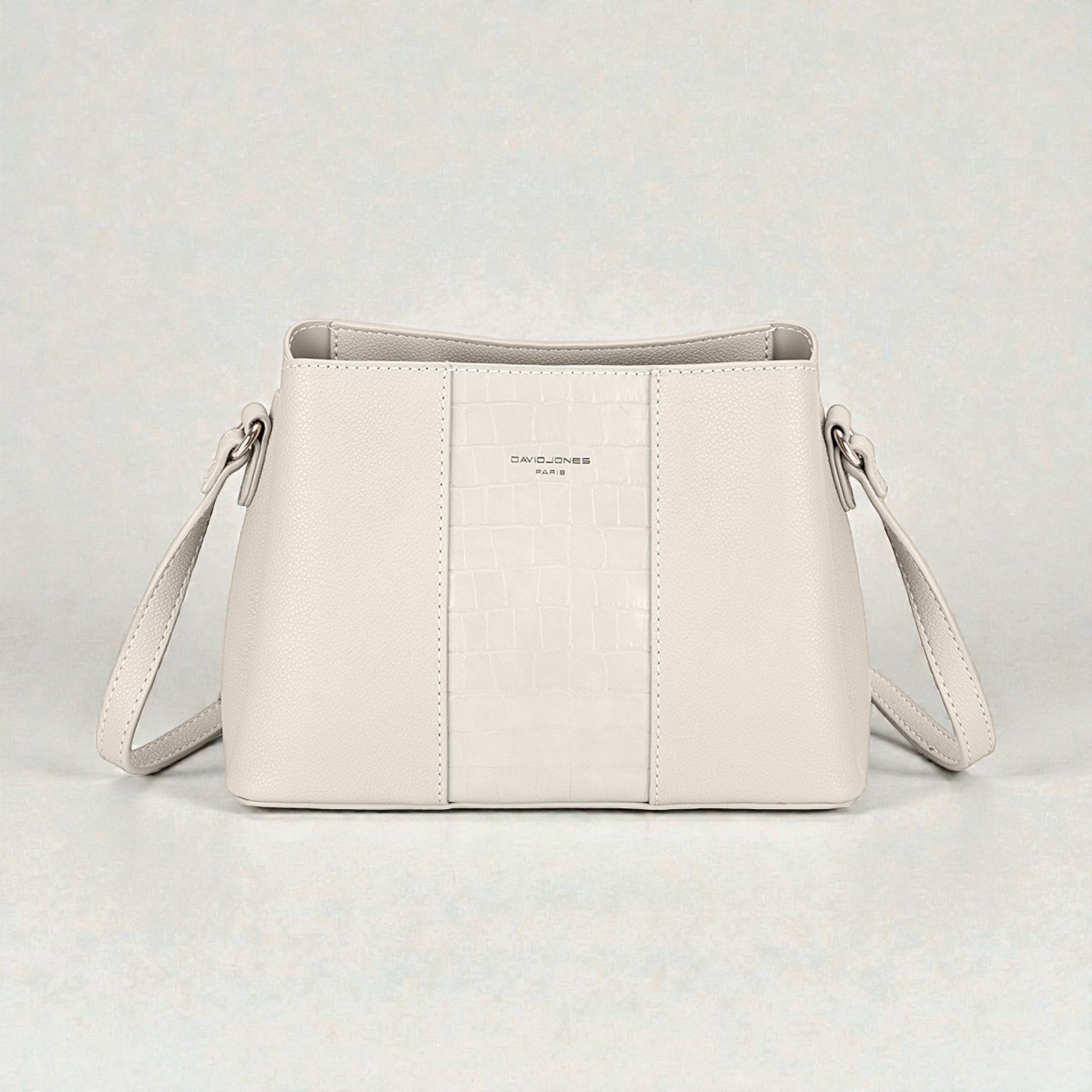 Textured Vegan Leather Crossbody Shoulder Bag