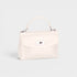 Bolso de mano de piel vegana texturizada