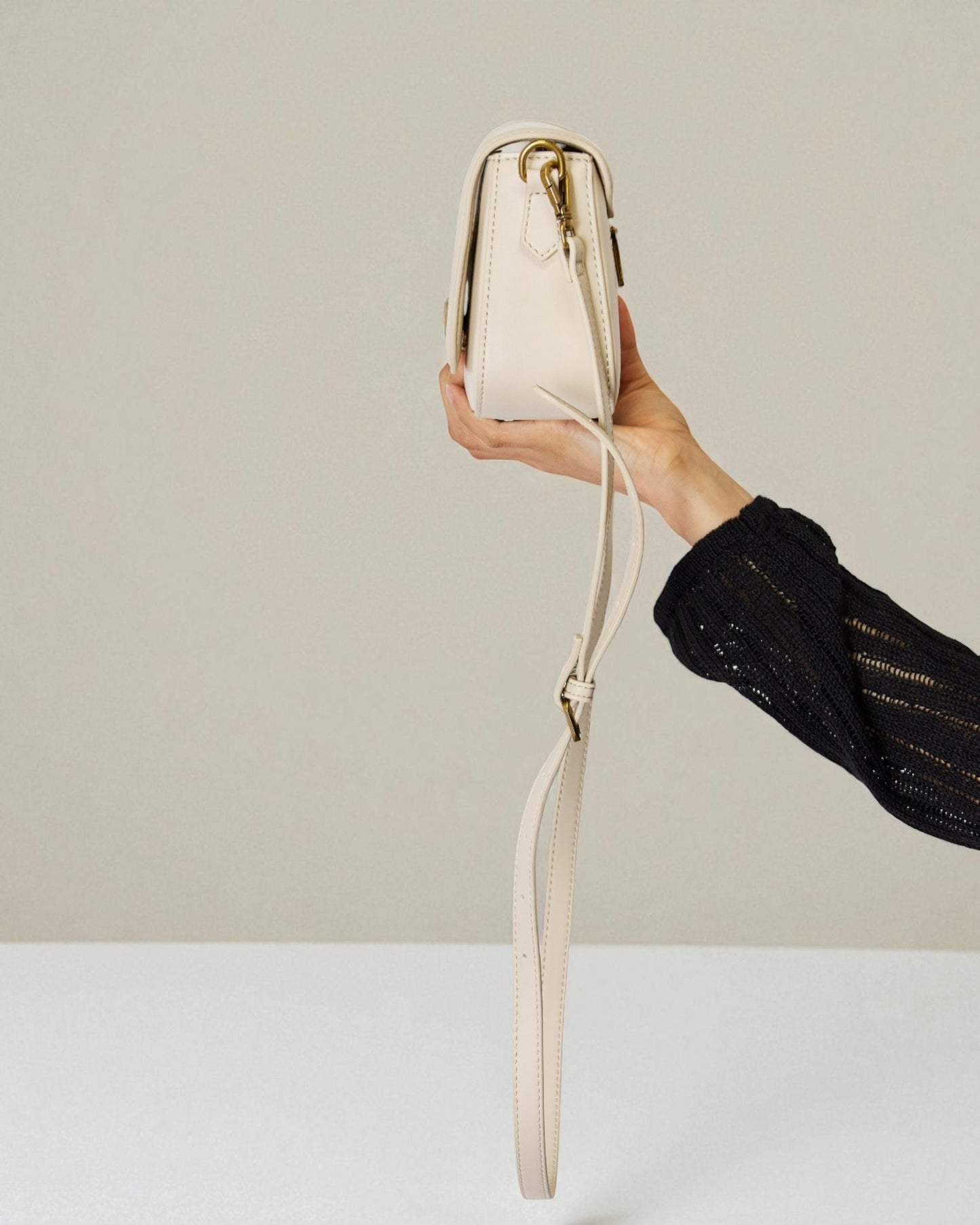 Vegan Leather Crossbody Bag