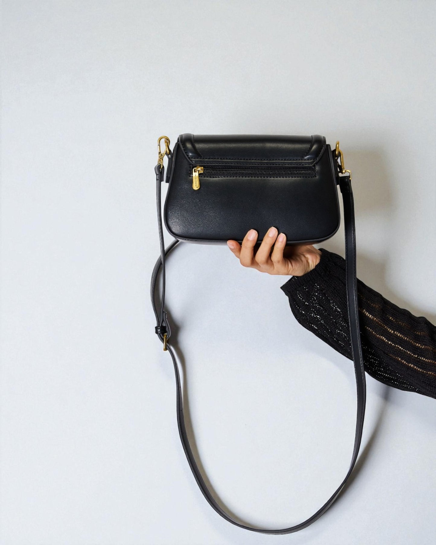 Vegan Leather Crossbody Bag