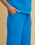 Ruffle Sleeve Quarter Zip Lounge Set