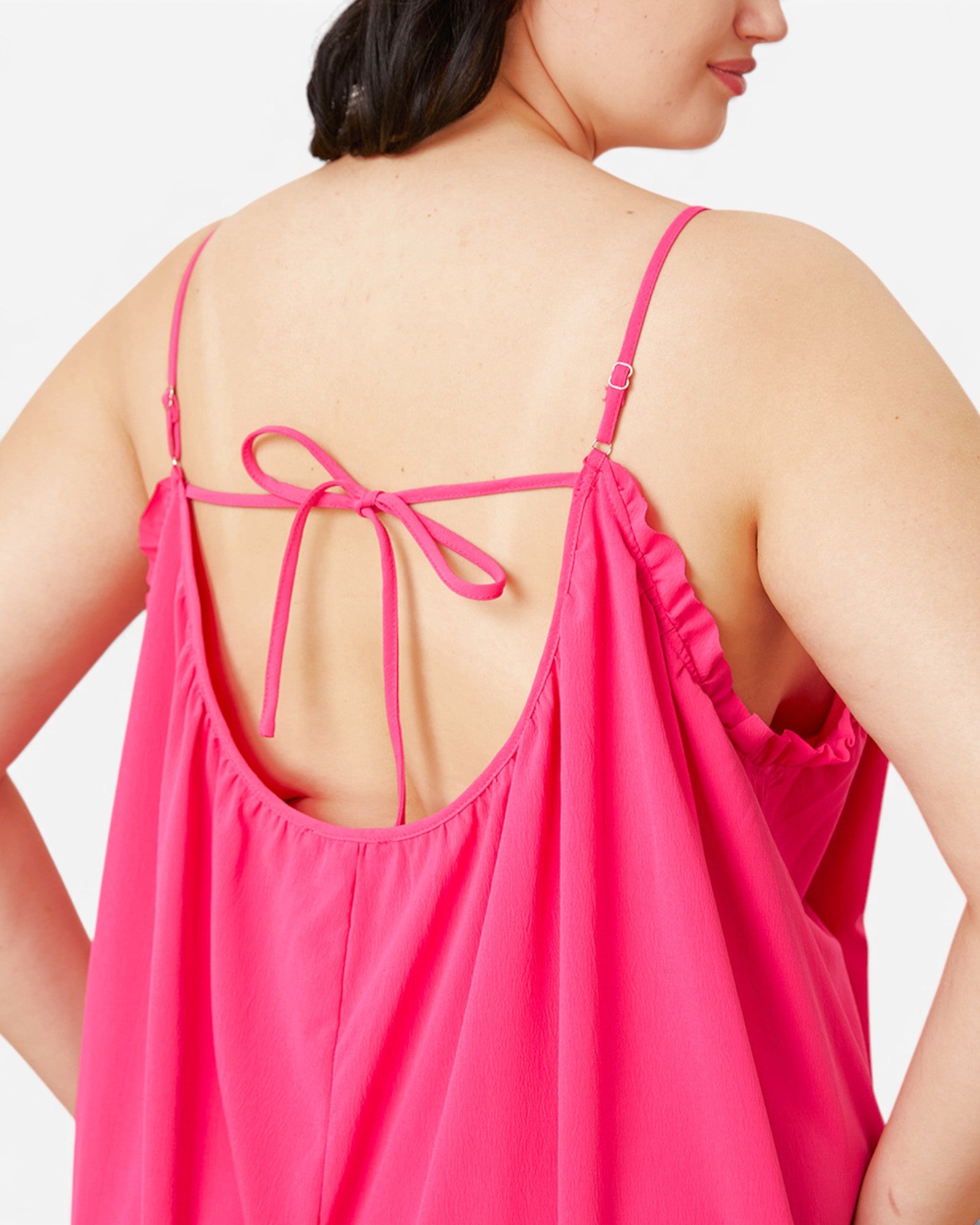 Wide-Leg Tie-Back Jumpsuit