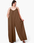 Wide-Leg Tie-Back Jumpsuit