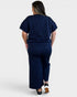 Textured Wide-Leg Lounge Set