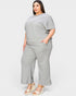 Textured Wide-Leg Lounge Set