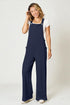 Wide-Leg Pocket Overalls