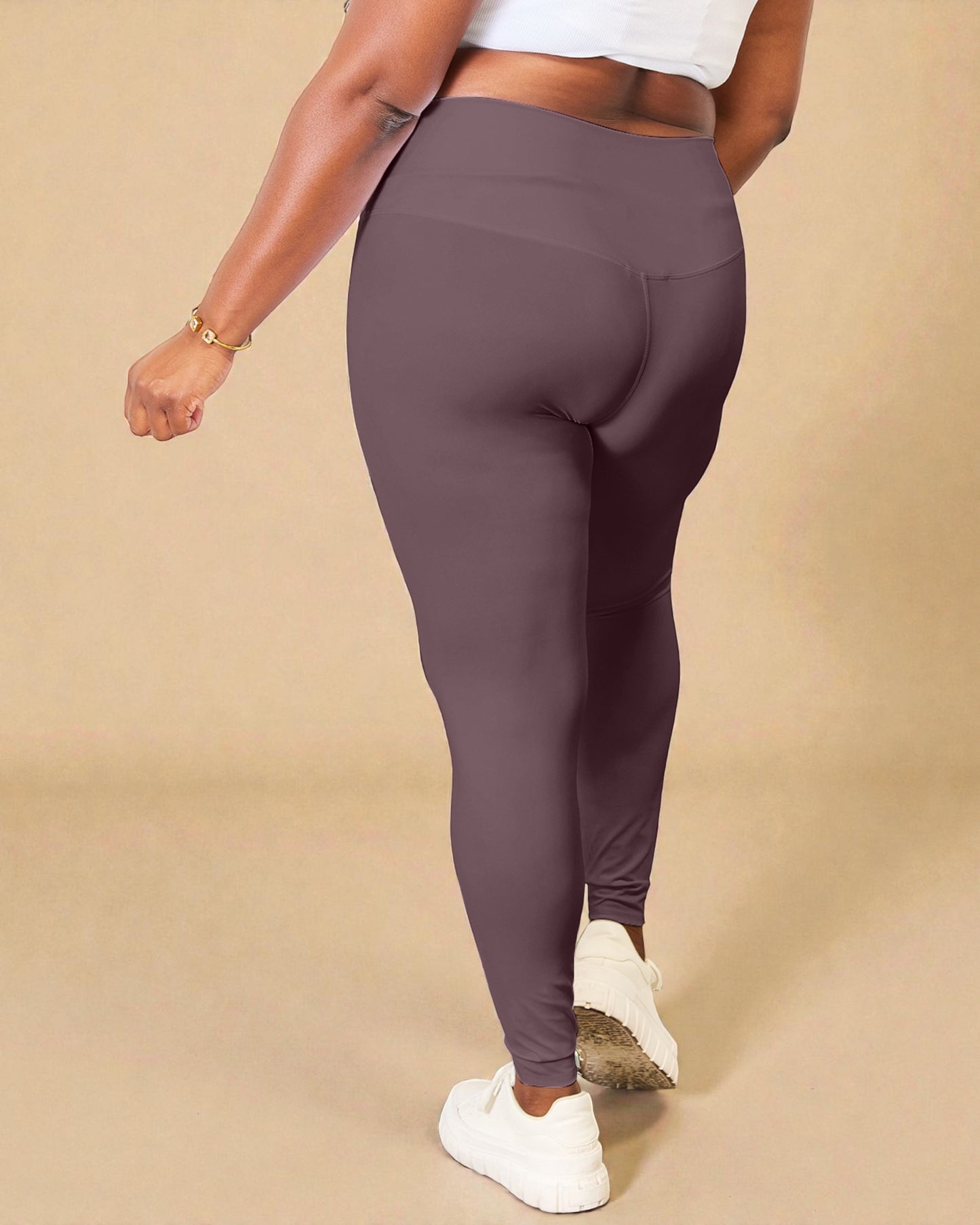 Leggings deportivos con cintura ancha