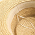 Sombrero para el sol de paja con tejido de canasta