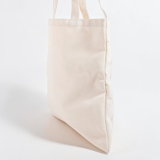 Pink Bow Graphic Tote Bag