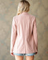 Blush Corduroy Blazer