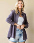 Dusty Mauve Corduroy Button-Down Shirt
