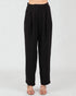 Black pants on a white background
