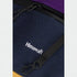 Navy blue bag with 'Himawari' branding and black zipper.