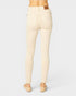 Beige jeans on a white background
