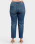 Kimberly Dark Wash Rigid Magic Straight Leg Jeans