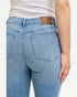 Light blue jeans with a Judy Blue label on a white background