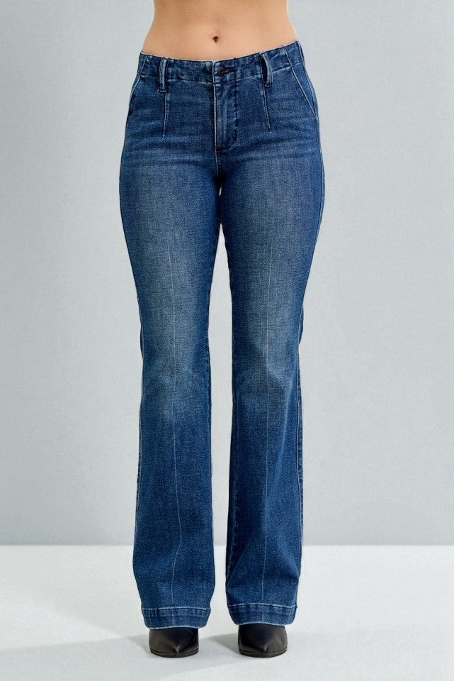 Dark Wash Bootcut Jeans
