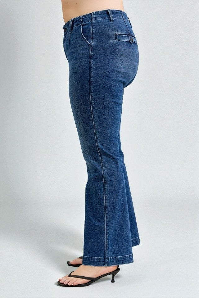 Dark Wash Bootcut Jeans