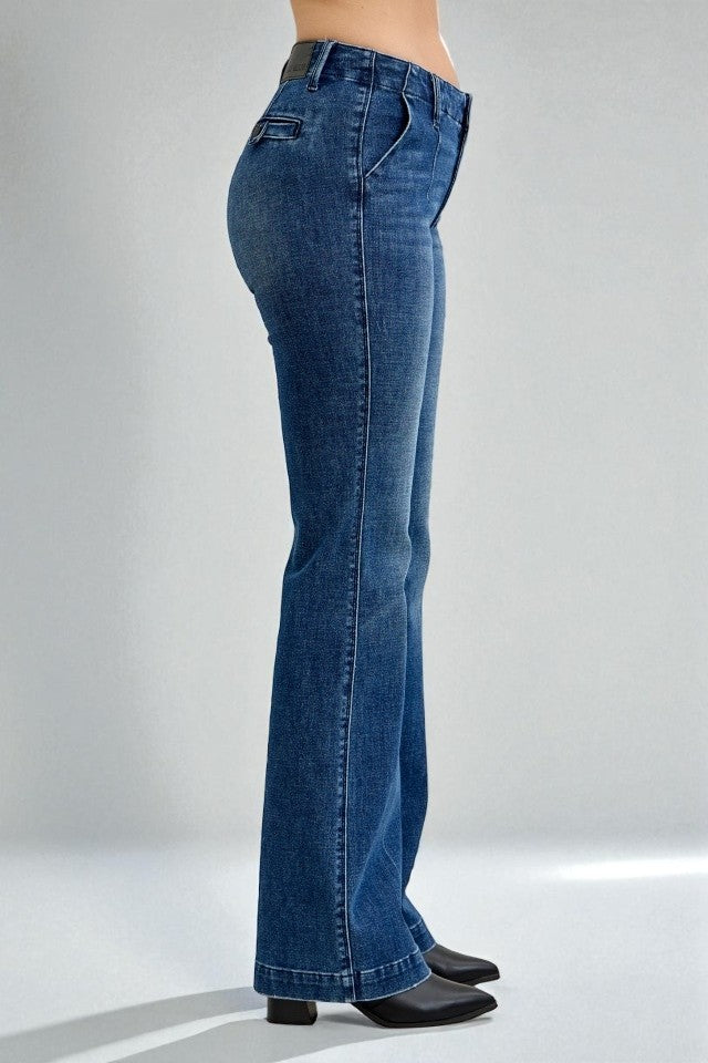 Dark Wash Bootcut Jeans