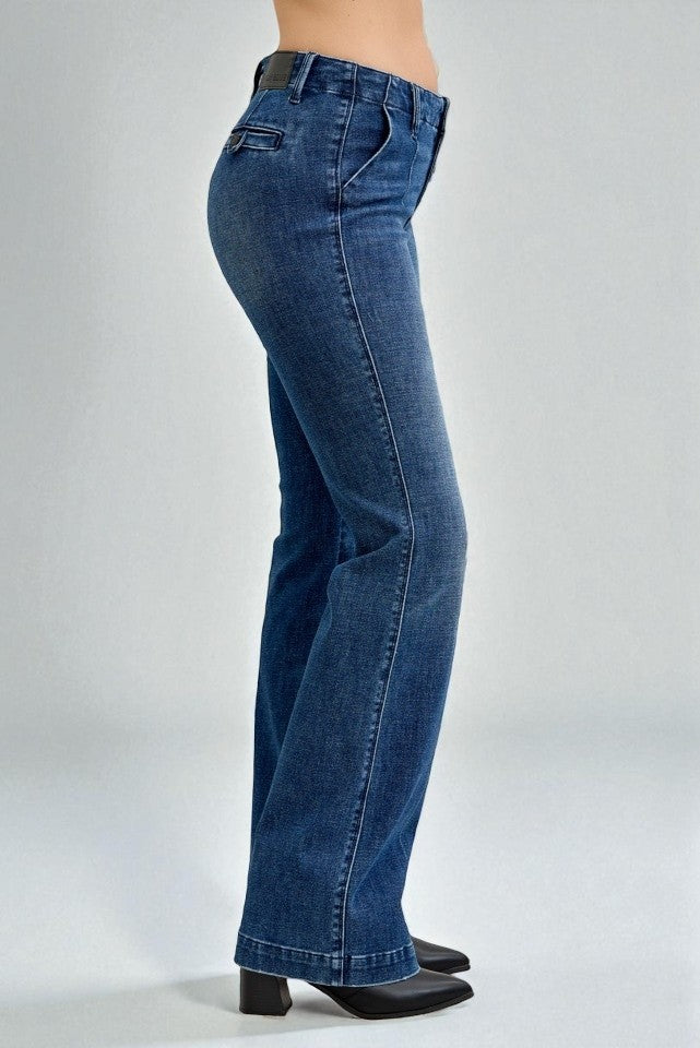 Dark Wash Bootcut Jeans