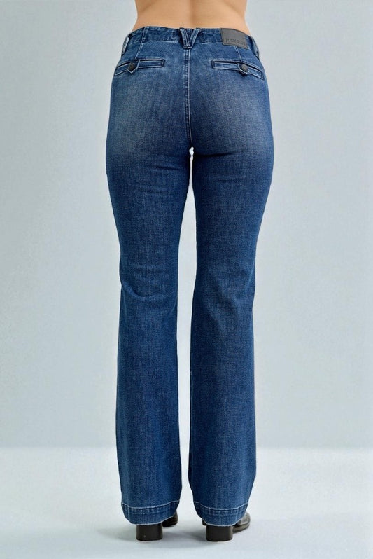 Dark Wash Bootcut Jeans