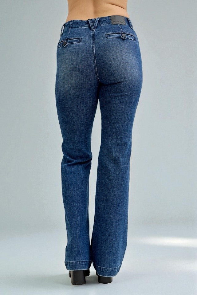 Dark Wash Bootcut Jeans