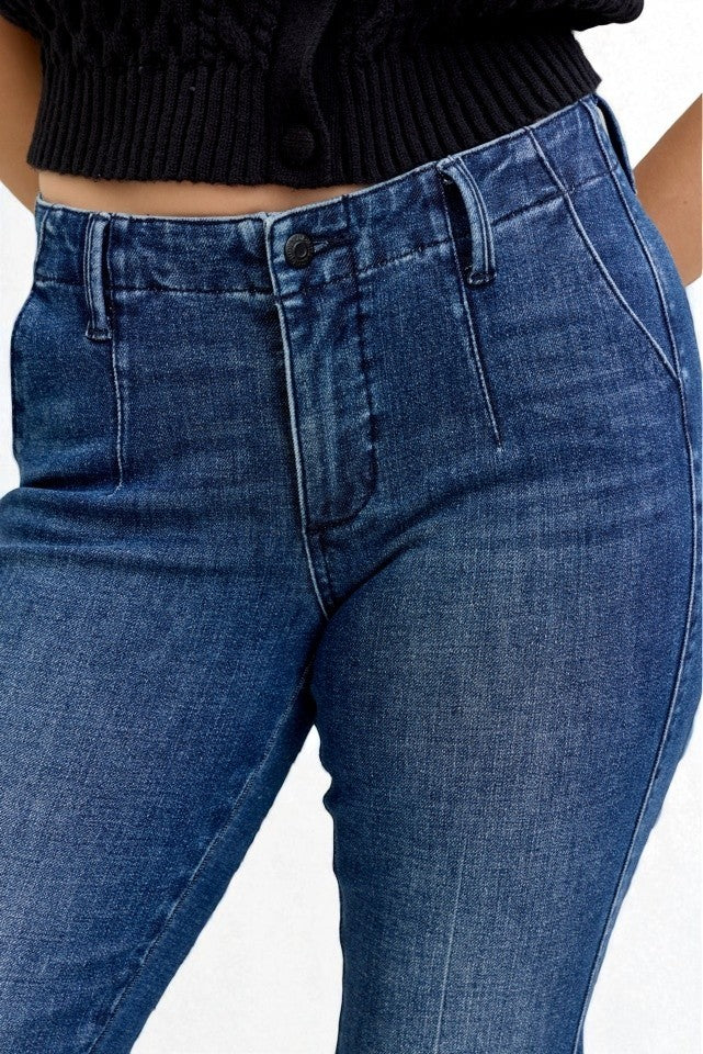 Dark Wash Bootcut Jeans