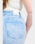Light blue denim jeans with 'Judy Blue' branding on a white background