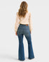 Dark Wash Tummy Control Flare Jeans