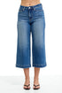Blue jeans on a white background