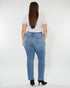 Medium Wash Straight Leg Jeans