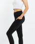 Black High-Waist Pocket Leggings