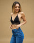Black Lace Racerback Bralette