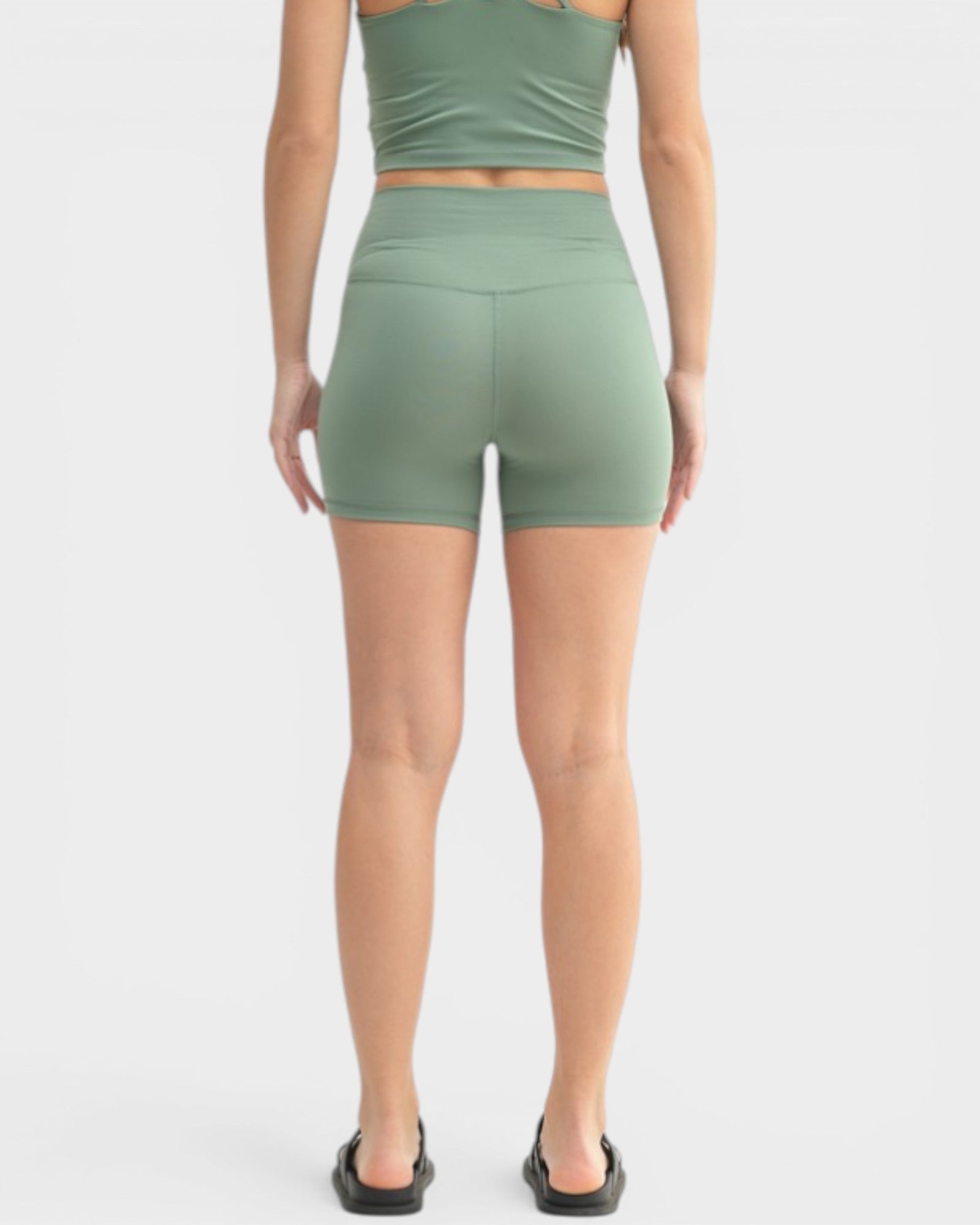 Sage Buttery Soft Biker Shorts