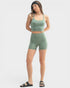 Sage Buttery Soft Biker Shorts