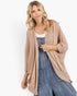 Camel Oversized Cocoon Cardigan