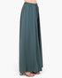 Pantalon large plissé vert chasseur