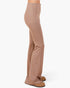 Mocha High-Rise Flare Pants