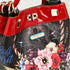Vegan Leather Multifunctional Bucket Bag Backpack