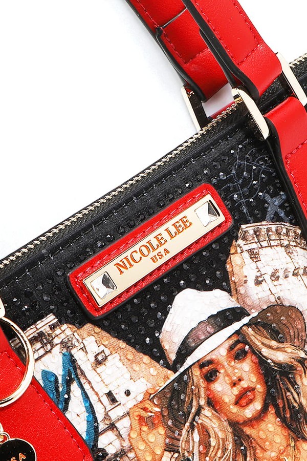 Vegan Leather Martha Travels Italy Dome Satchel