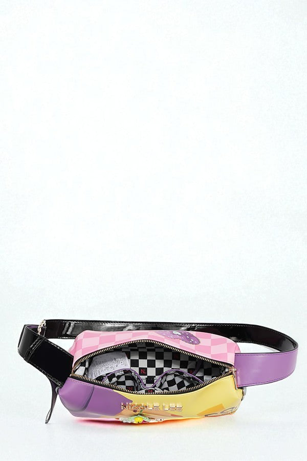 Vegan Leather Nail Polish Shoulder Bag