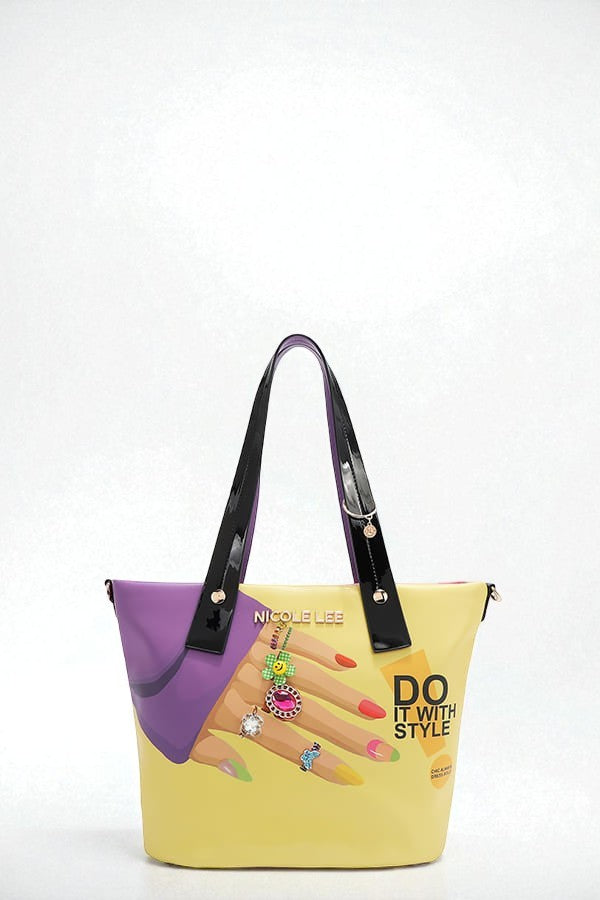 Vegan Leather Nail Polish Tote