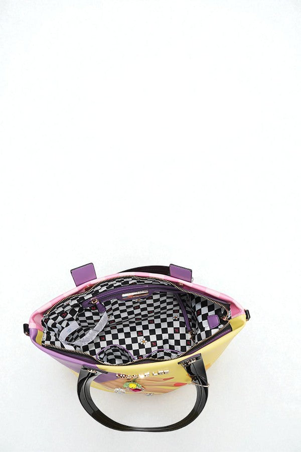 Vegan Leather Nail Polish Tote