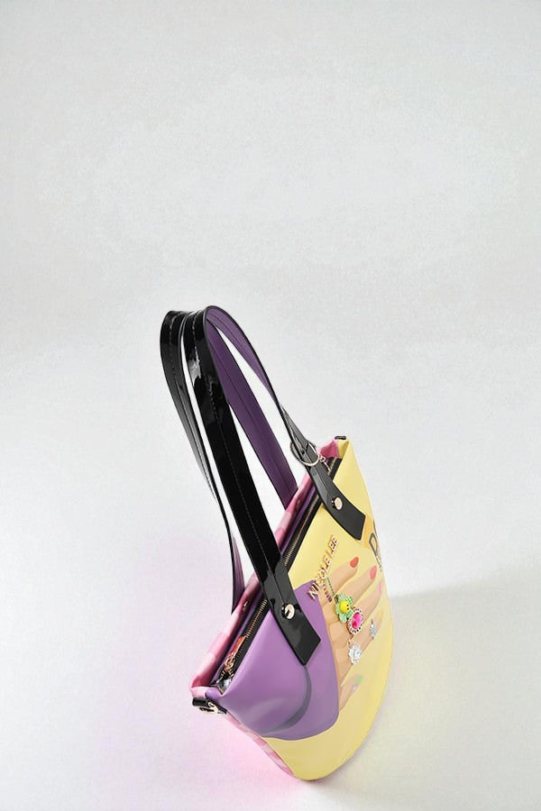 Vegan Leather Nail Polish Tote