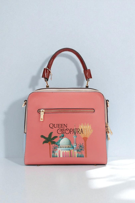 Vegan Leather Queen Cleopatra Handbag