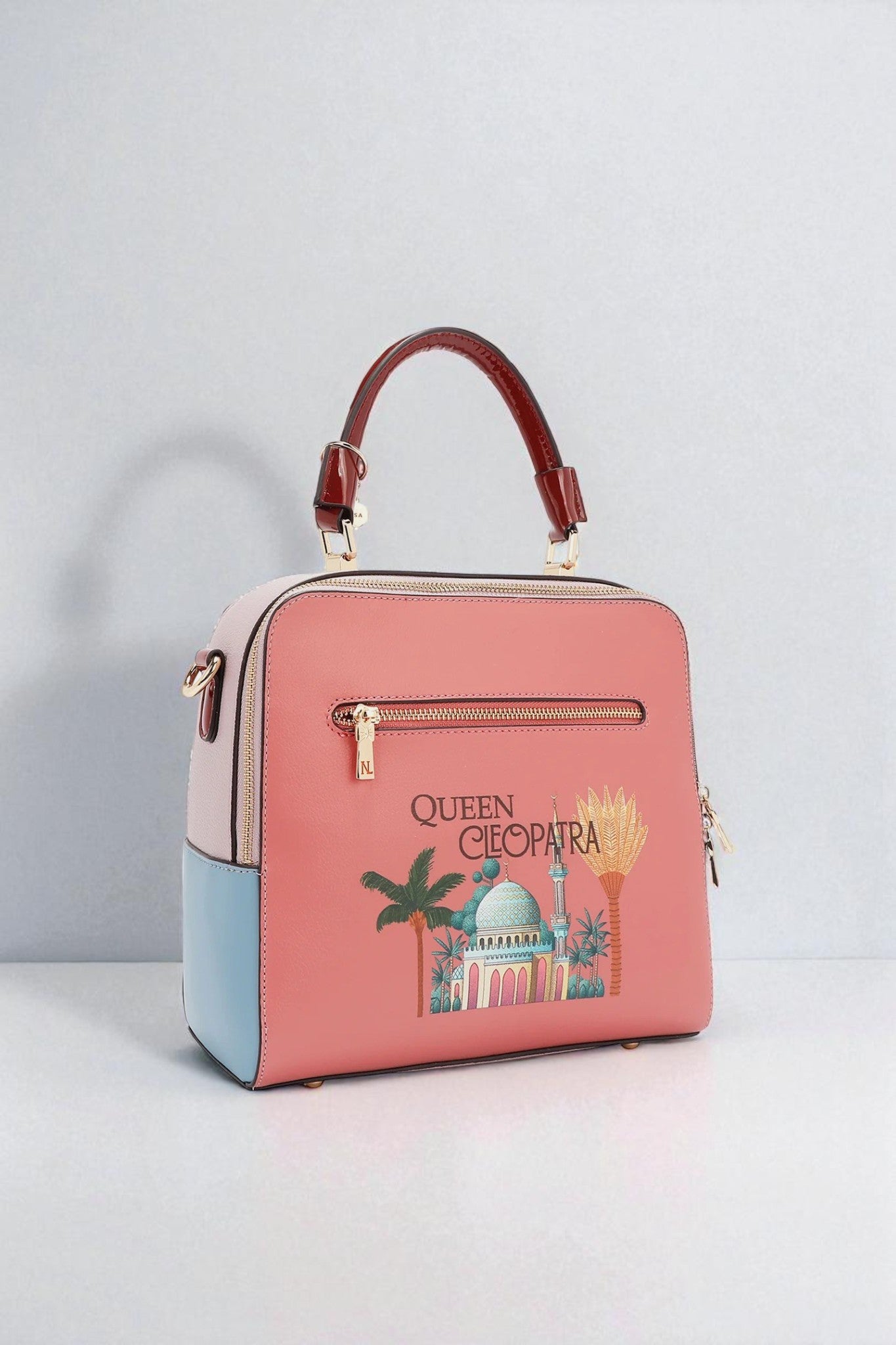 Vegan Leather Queen Cleopatra Handbag