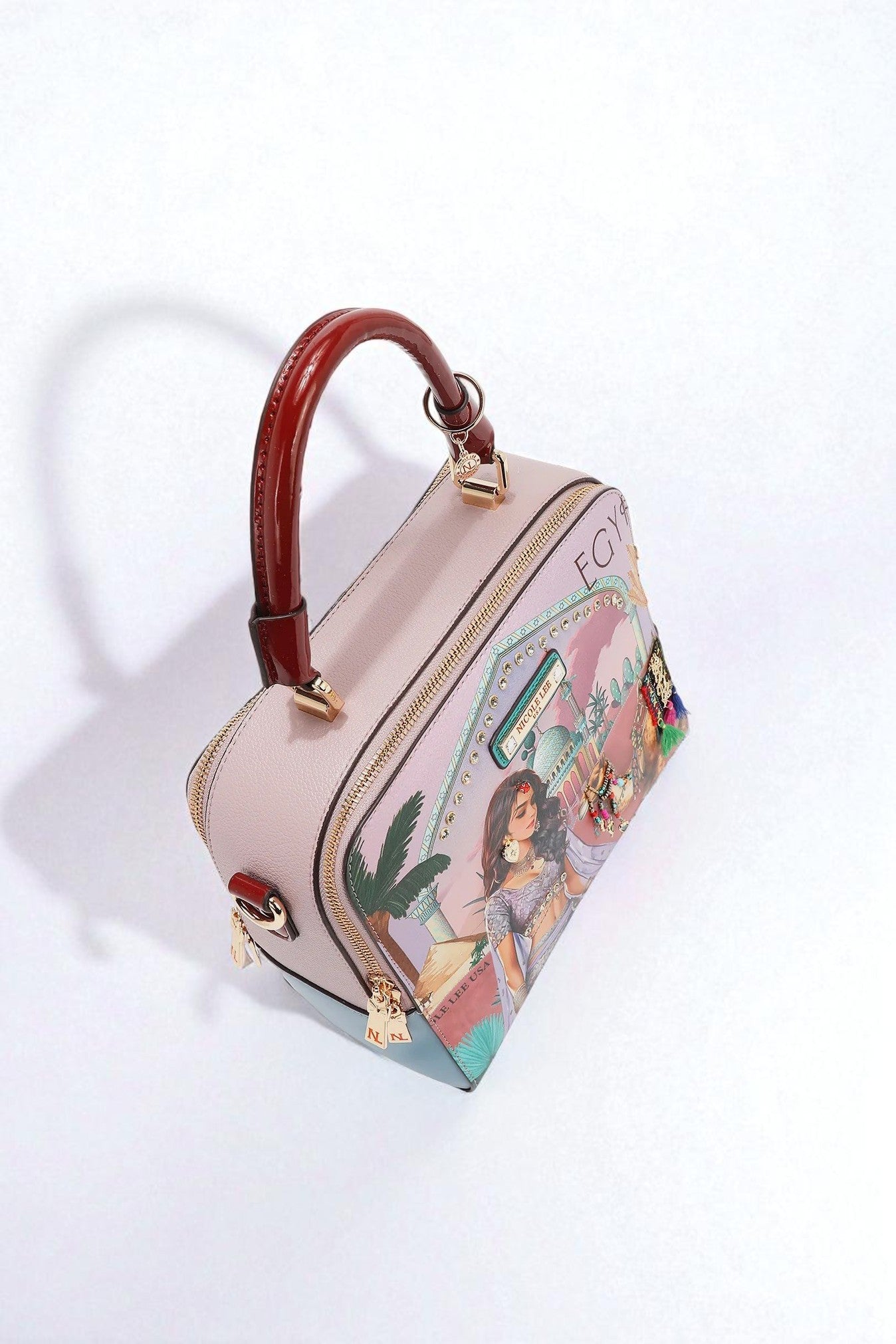 Vegan Leather Queen Cleopatra Handbag