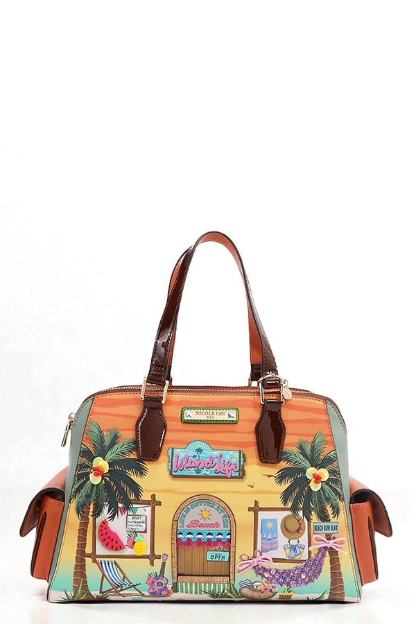 Vegan Leather Sun & Sand Handbag